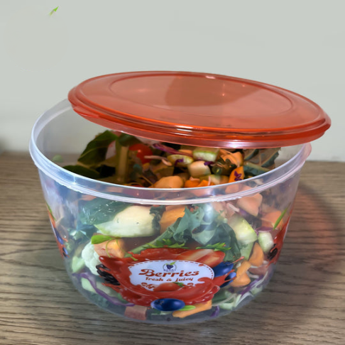 Pack Of 2 Smart Round Food Storage Box