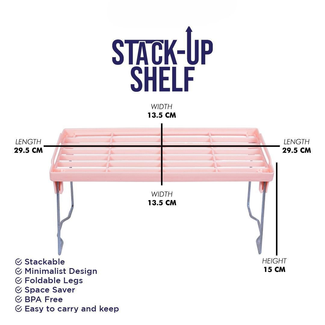 1 Pc Kitchen Stackable Shelf - Duvera