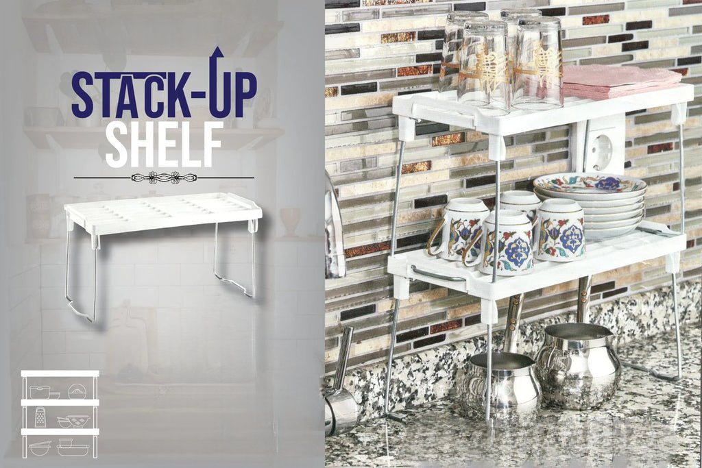 1 Pc Kitchen Stackable Shelf - Duvera
