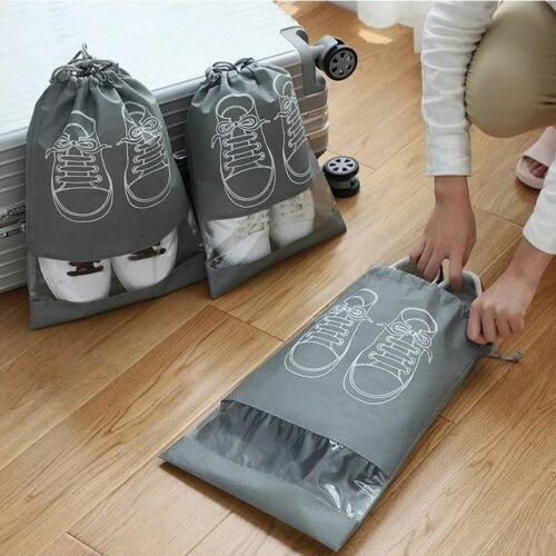 1 pcs Shoes Storage Bag Closet Organizer Travel Portable Waterproof Pocket - Duvera