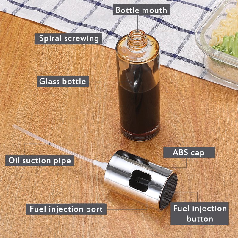 1Pc BBQ Baking Olive Oil Spray Bottle. - Duvera