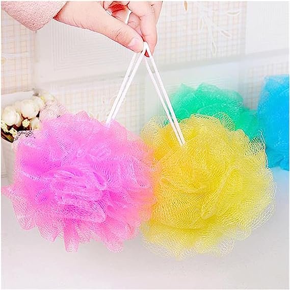 1Pc Flower Bath Body Scrubber Rub. - Duvera