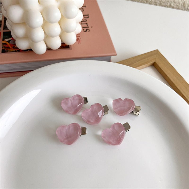 2Pcs Bow & Rose Hair Clip - Duvera