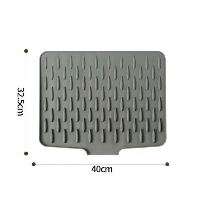 Anti Slip Silicone Dish Drying Mat