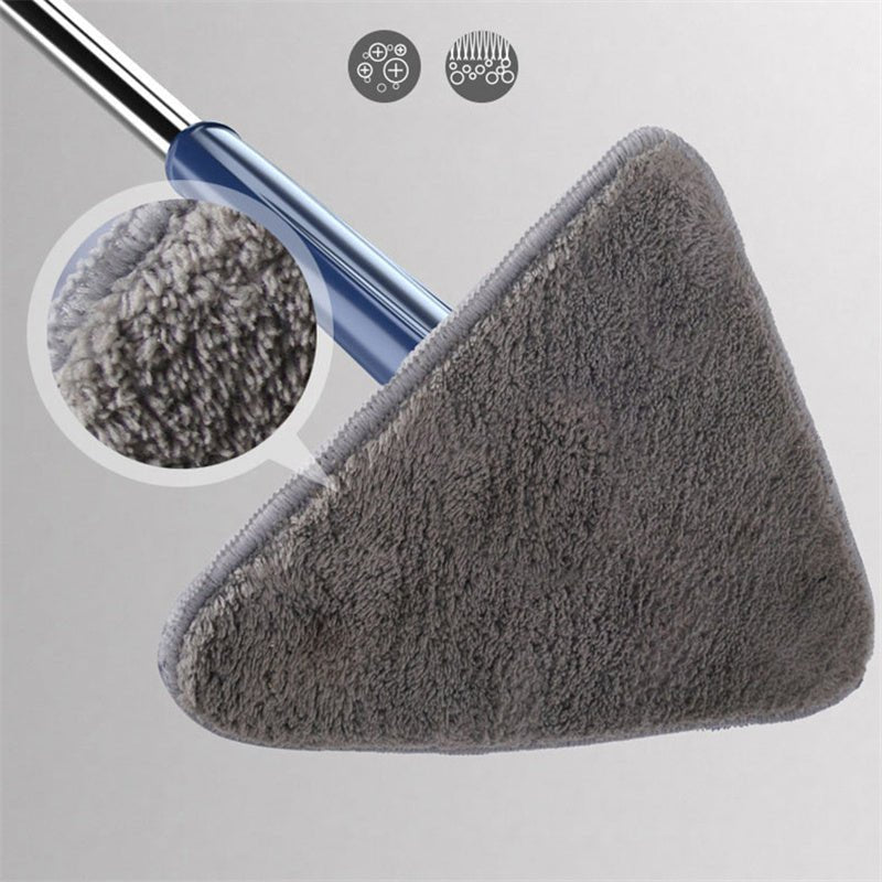 360° Rotatable Adjustable Cleaning Triangle Mop Multipurpose Cleaning Brush. - Duvera