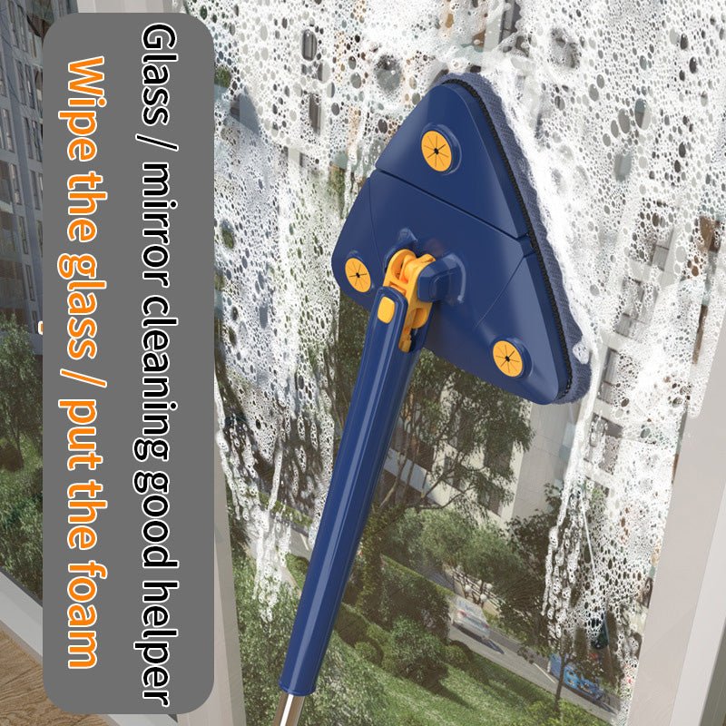 360° Rotatable Adjustable Cleaning Triangle Mop Multipurpose Cleaning Brush. - Duvera
