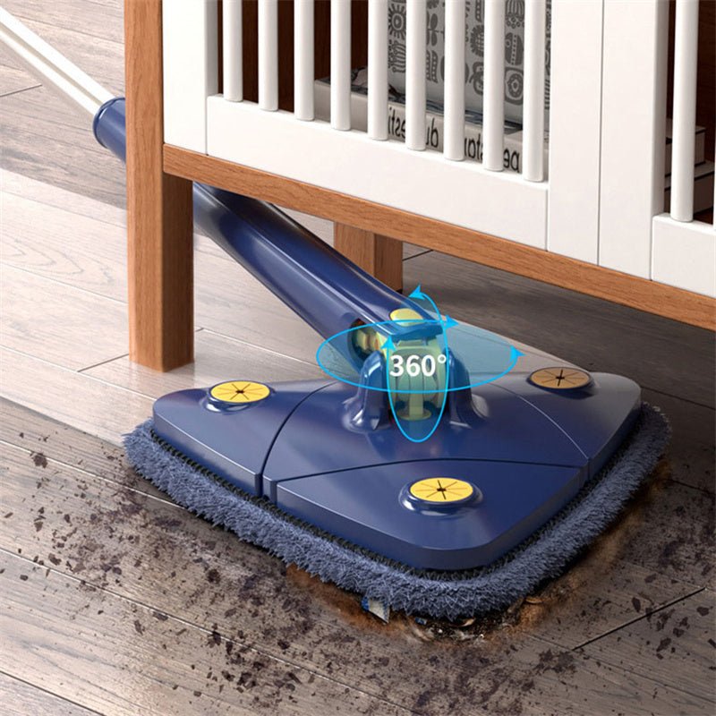 360° Rotatable Adjustable Cleaning Triangle Mop Multipurpose Cleaning Brush. - Duvera