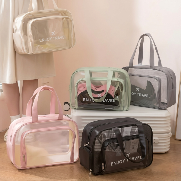 Transparent Double Layer Water-Proof Bag