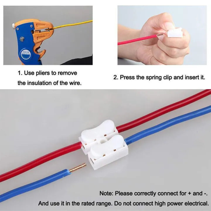 Self Locking Wire Connector
