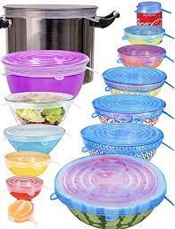 6 Pieces Silicon Lids - Duvera