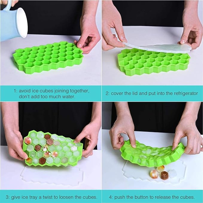 Silicone Flexible Ice Cube Tray