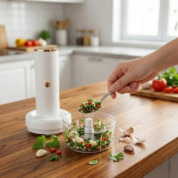 Portable Rechargeable Food Chopper