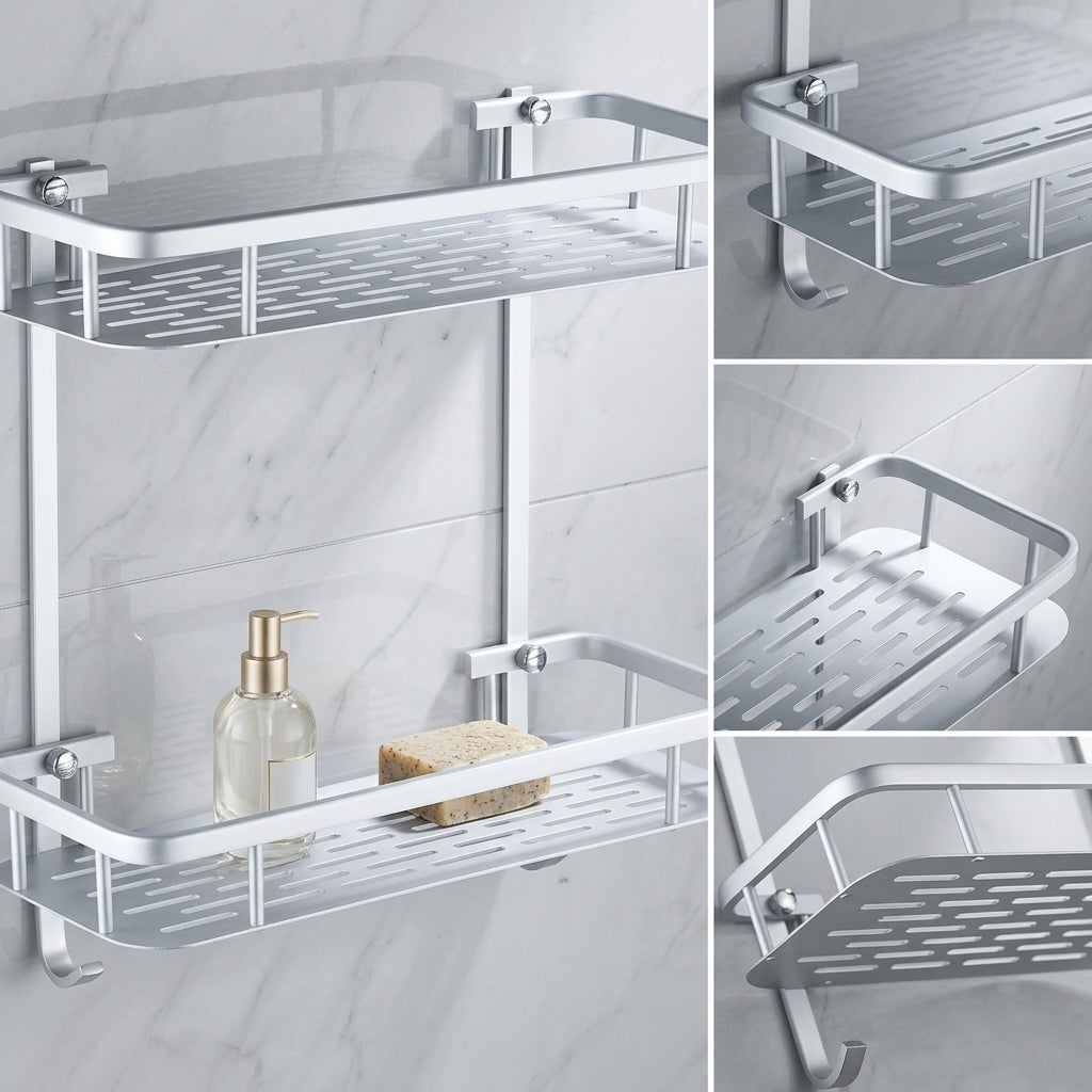 Stainless Steel Double Layer Rack