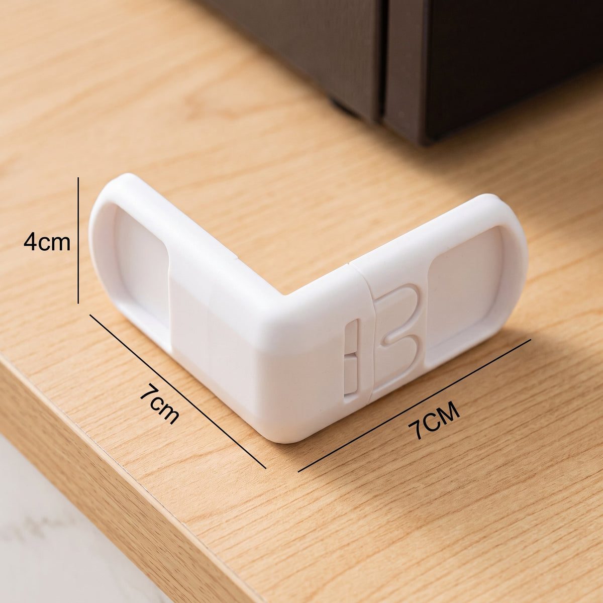 Pack of 2 Safety Drawer Locks With Double Snap