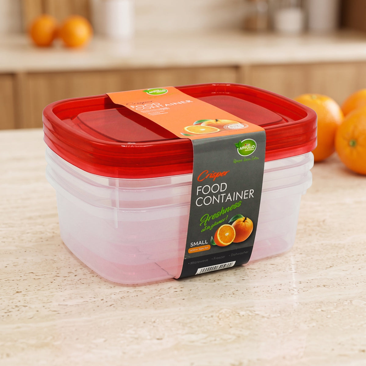 3PCs Food Storage Container Set With Lids
