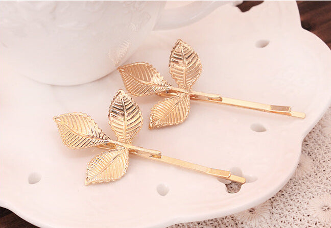 1 pc Elegant Leaf Hairpin