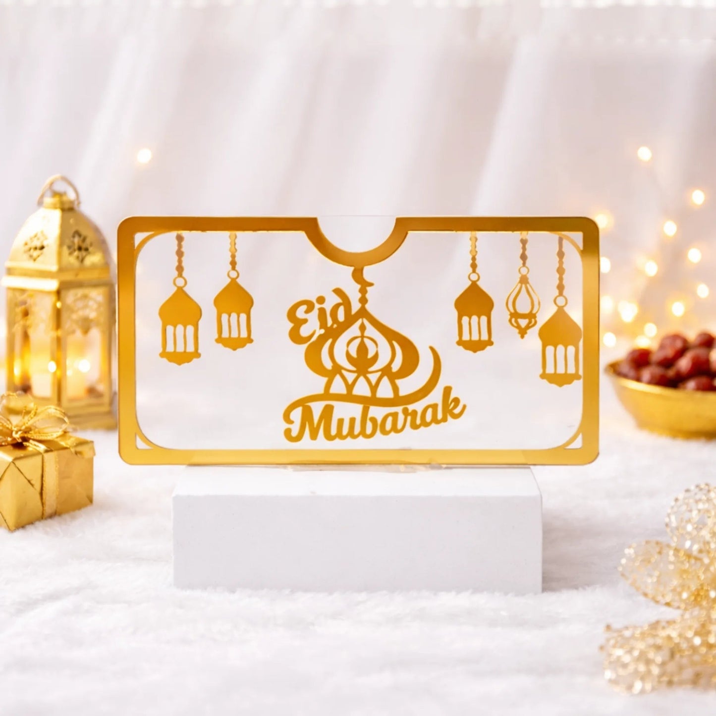Transparent Acrylic Eidi Envelope