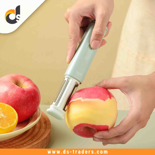 Stainless Steel 2 in 1 Vegetable Peeler Knife Sharpener