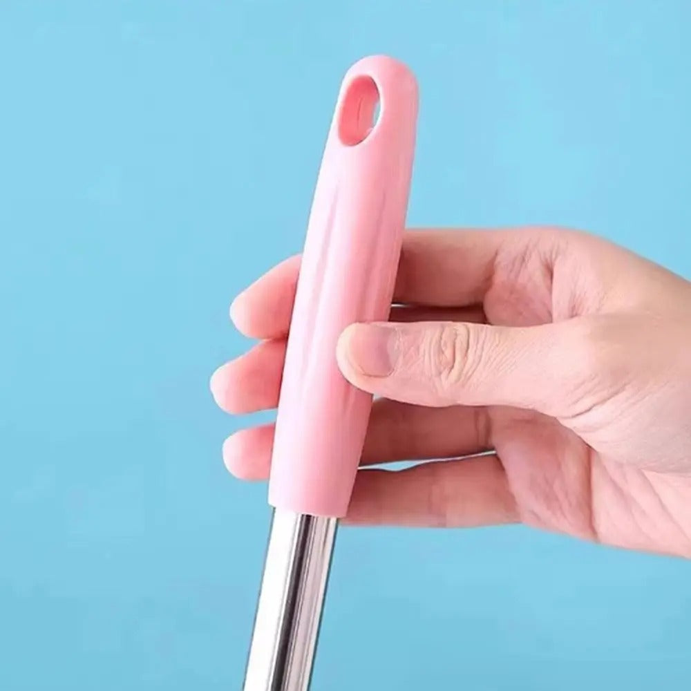 Long Handle Bottle Cleaning Brush With Steel Rod