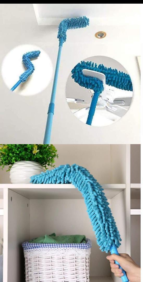 Adjustable & Foldable Microfiber Cleaning Duster for Multipurpose use - Duvera