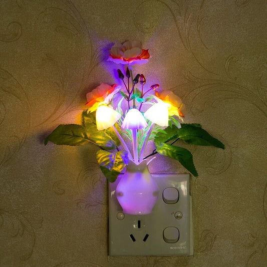 Big Mushroom Style Motion Sensor LED Decoration Light - Duvera