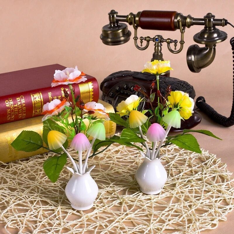 Big Mushroom Style Motion Sensor LED Decoration Light - Duvera