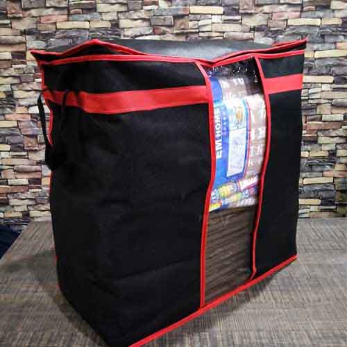 Black Storage Oraganizer Bag for Multipurpose Use - Duvera