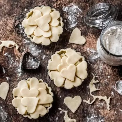 Cookie Cutters Shapes Baking Set12PCS Flower, Round, Heart, Star Shape. - Duvera