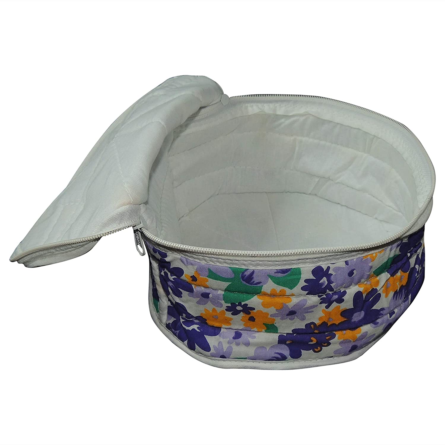 Cotton Centered Zip Roti Box - Duvera