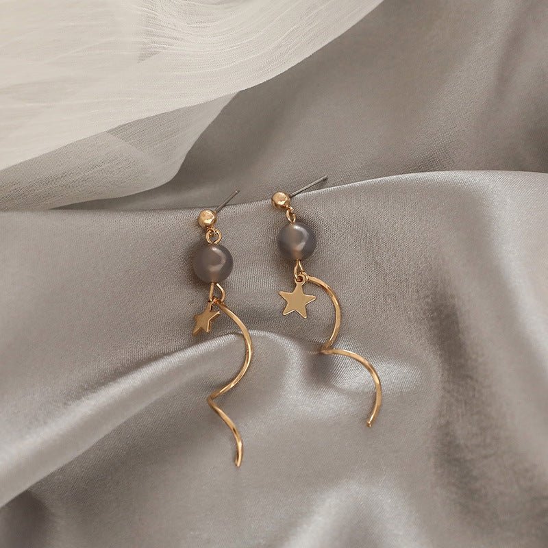 Crincle Style Earrings - Duvera