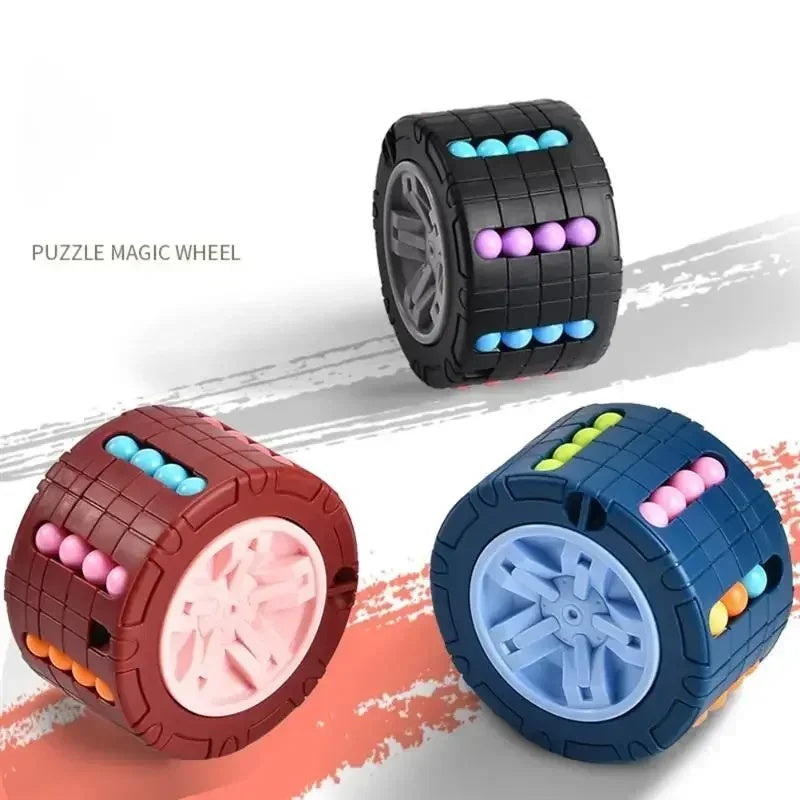 2 in 1 Magic Wheel Spinning Puzzle