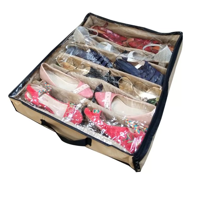 High Quality Foam 12 Pairs Shoe Organizer. - Duvera