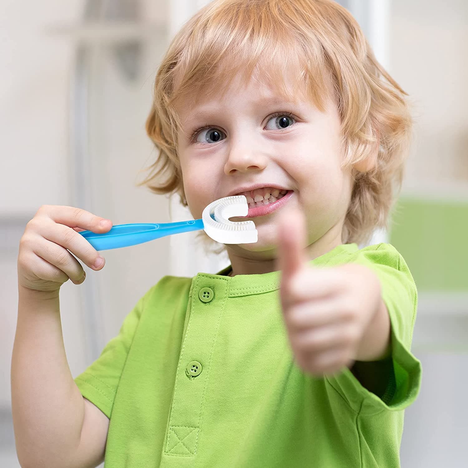 High Quality Ushape Toothbrush for Kids. - Duvera