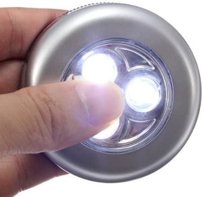 LED Push Button Tap Light - Duvera