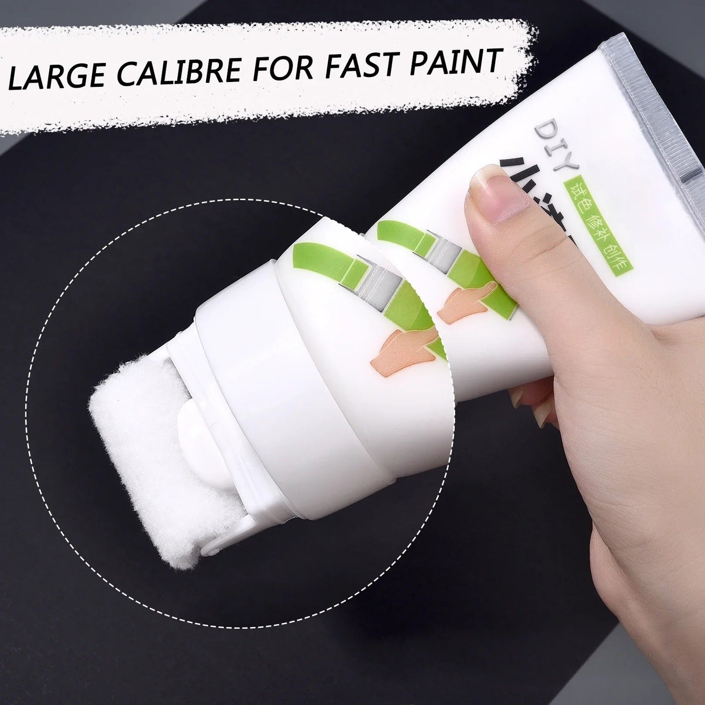Wall Repair White Paint Roller Tool