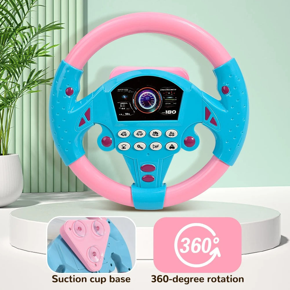 Kids Musical Car Steering Toy