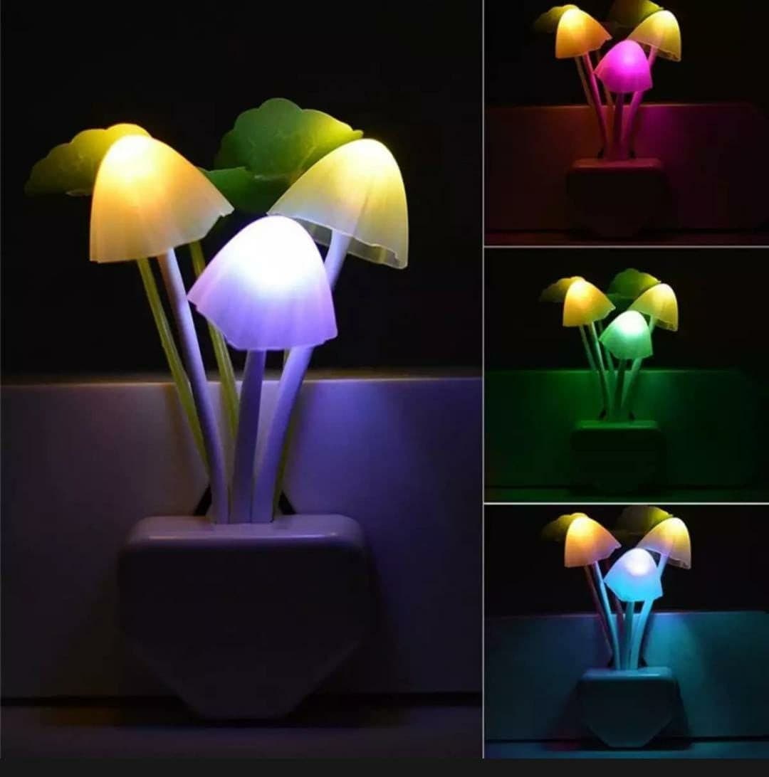 Mushroom LED Sensor Light Night Lamp - Duvera