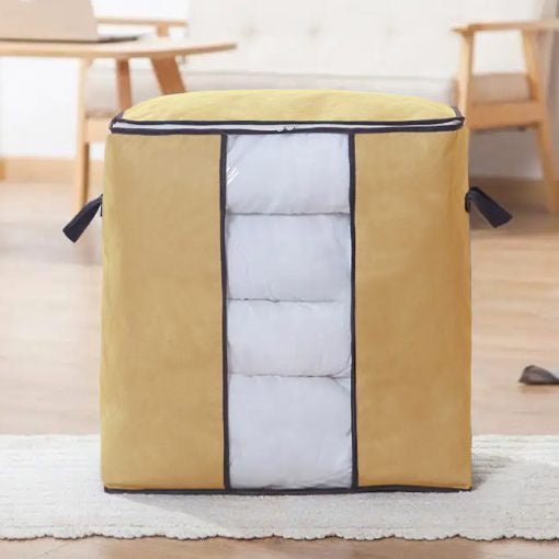 Non Woven Cream Colour Storage Bag. - Duvera