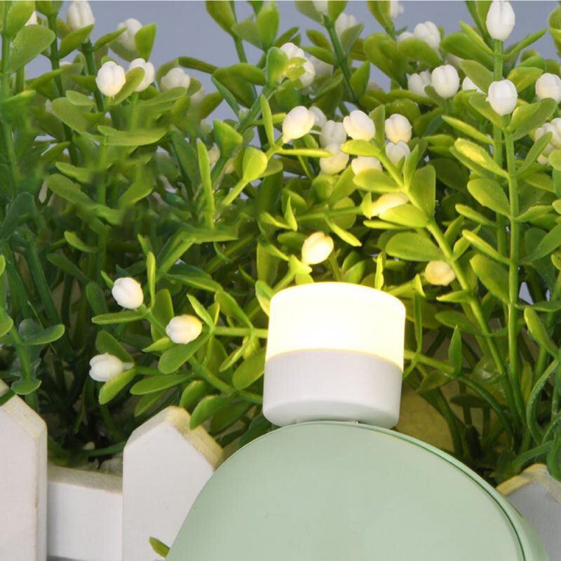 Pack Of 2 - Pocket Mini LED Night Light USB Plug Lamp. - Duvera