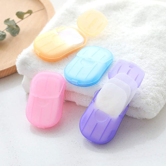 Pack Of 3 Portable Disposable Paper Soap. - Duvera