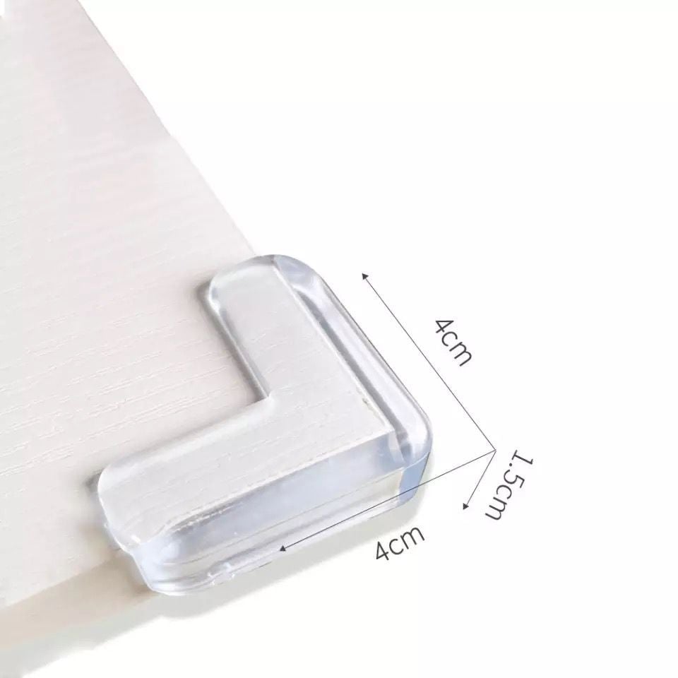 Pack Of 4- Silicone Table Corners Edge Protector - Duvera