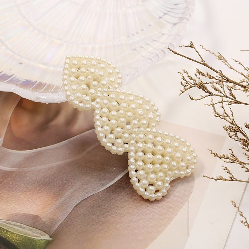 Pearl Heart Earrings - Duvera