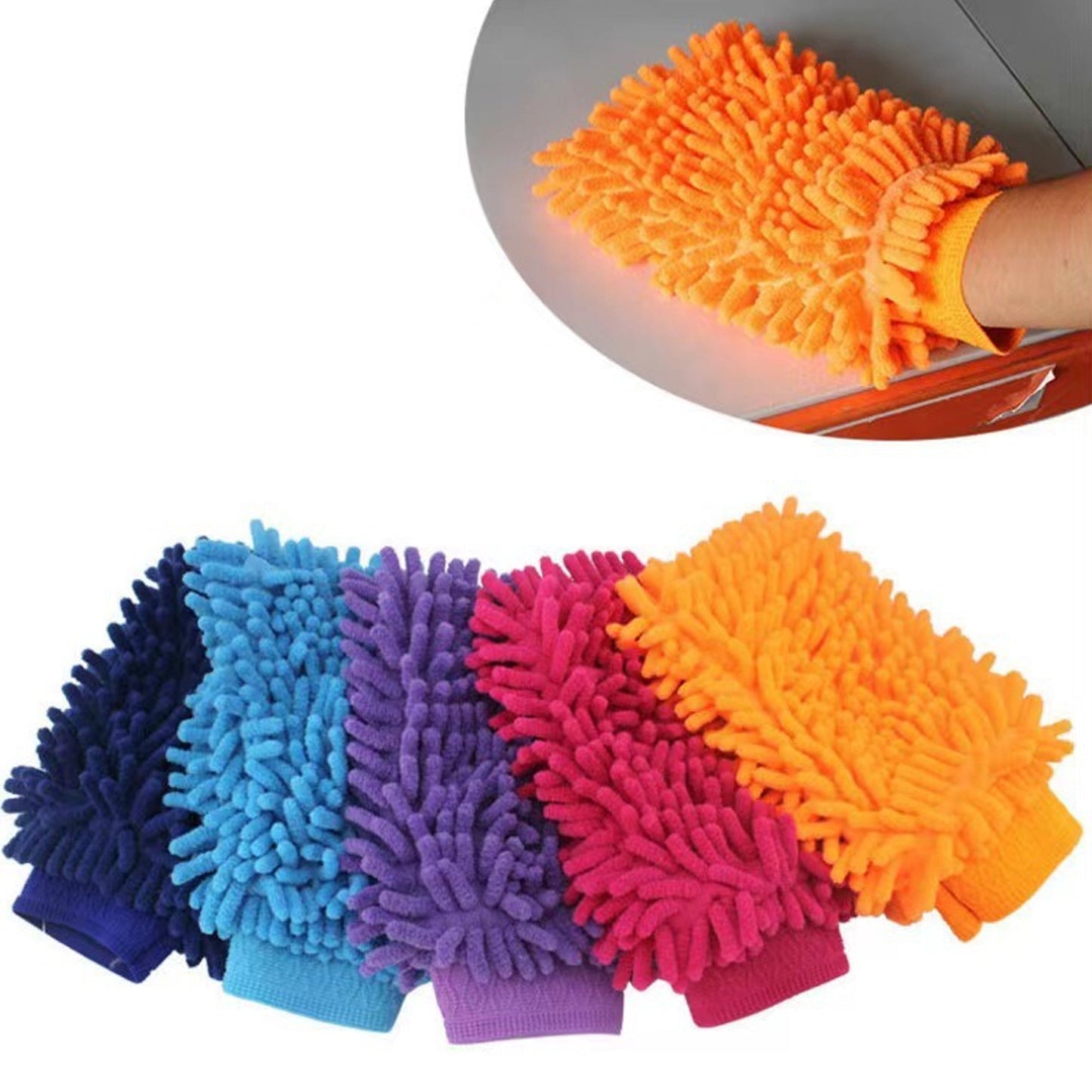 Multipurpose Microfiber Cleaning Duster Glove