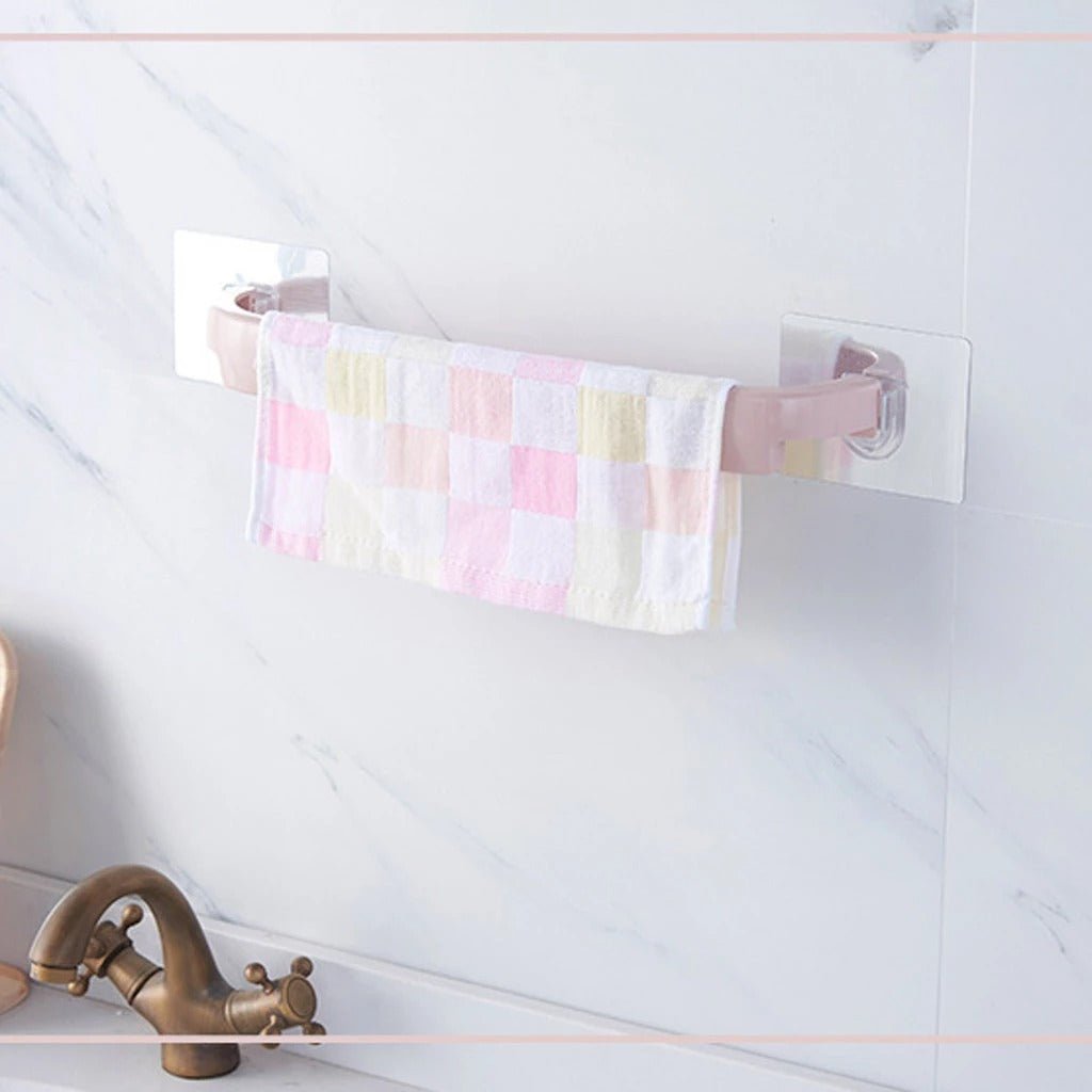 Self - Adhesive Plastic Towel Holder - Duvera