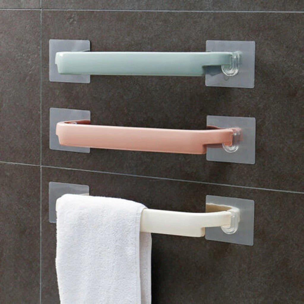 Self - Adhesive Plastic Towel Holder - Duvera