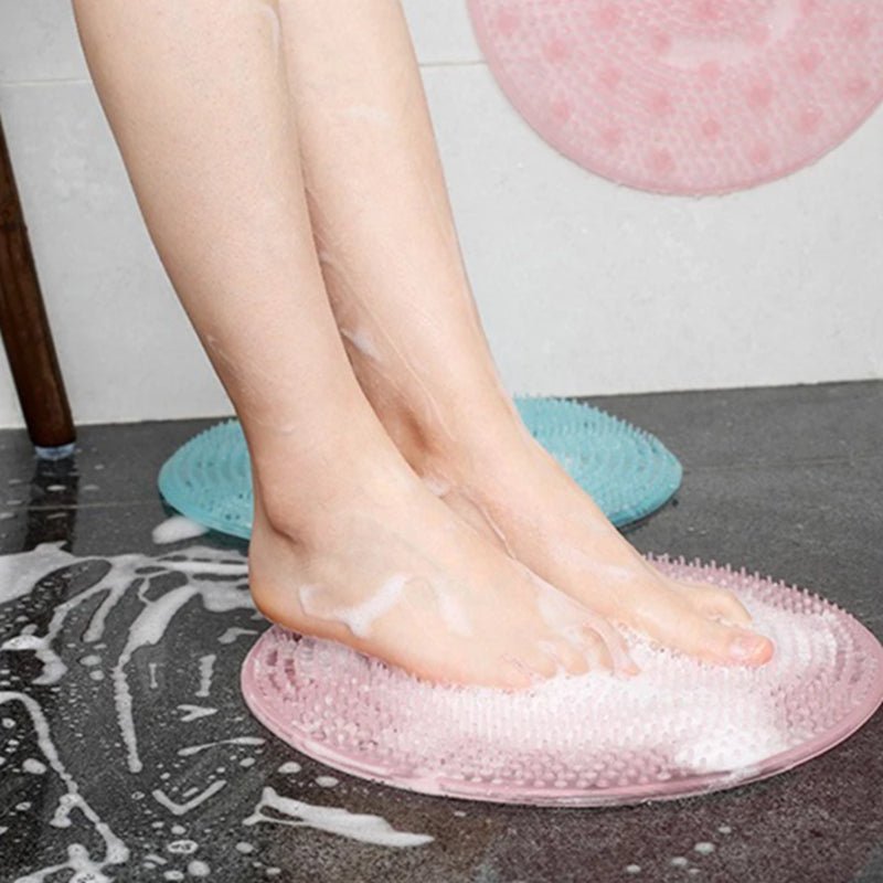 Shower Foot Scrubber Massager Cleaner Cushion. - Duvera