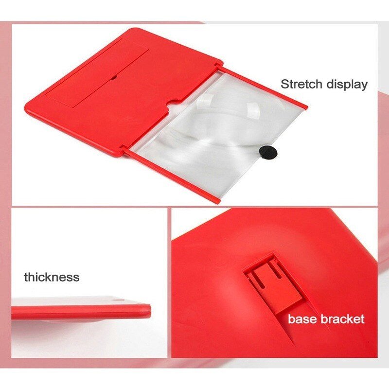 Smart Phone Screen Magnifier For All Phones Screen Amplifiers Projector. - Duvera