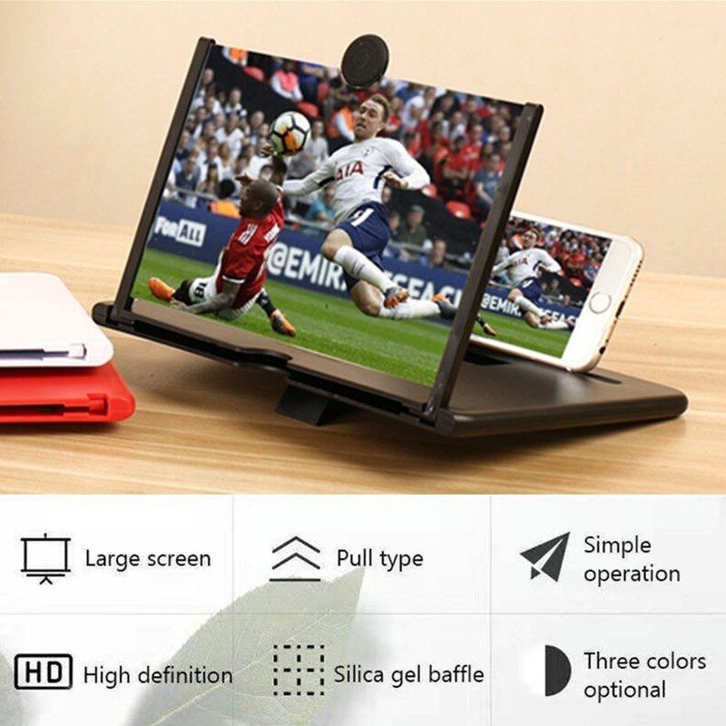Smart Phone Screen Magnifier For All Phones Screen Amplifiers Projector. - Duvera