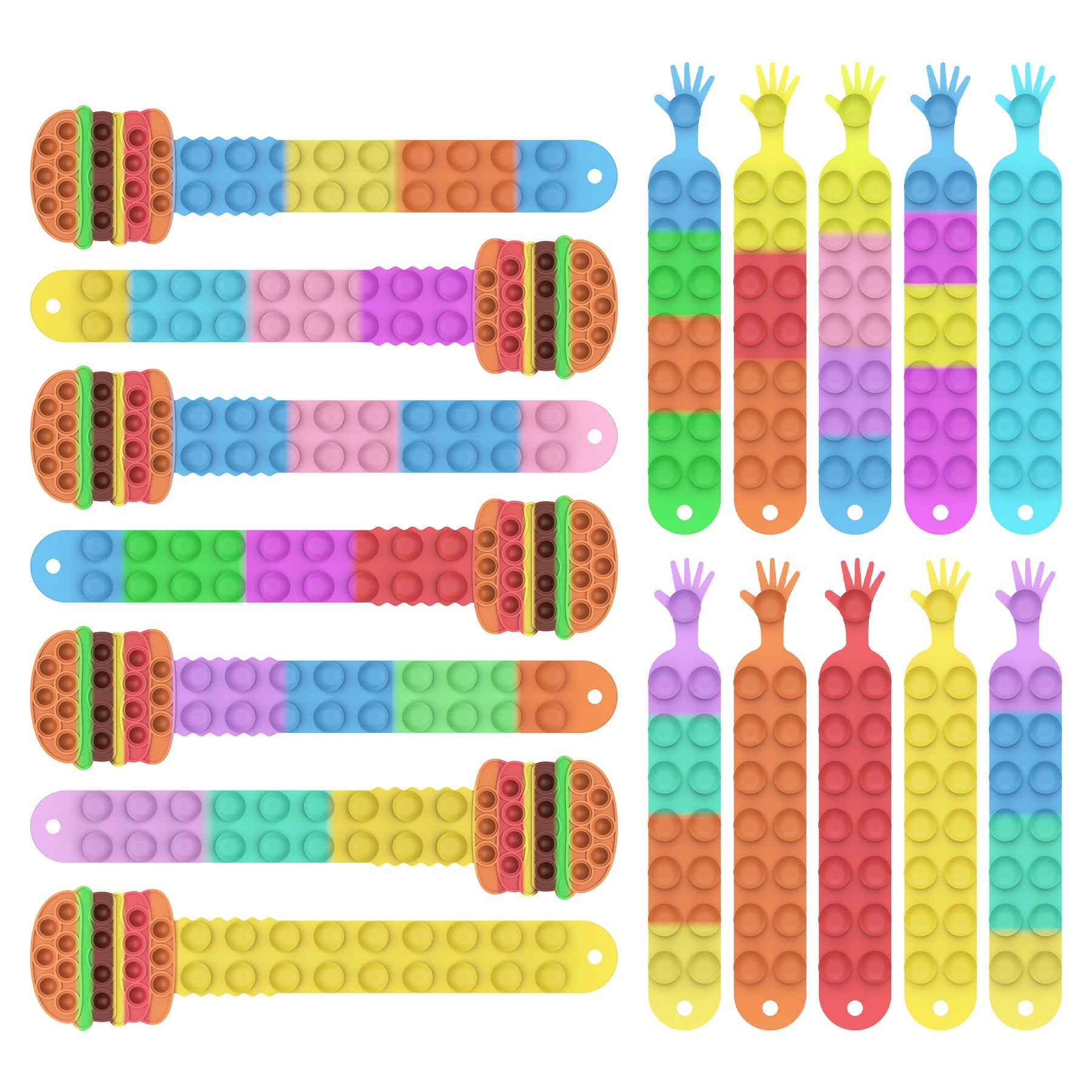 Squidopop Stress Relief Toys Sensory Silicone Sheet. - Duvera