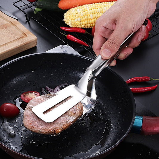 Stainless Steel Double Sided Frying Fish Spatula - Duvera